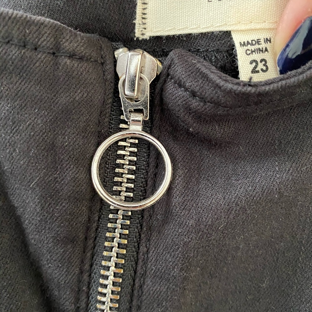 Black denim skirt. New with tags. Pacsun.